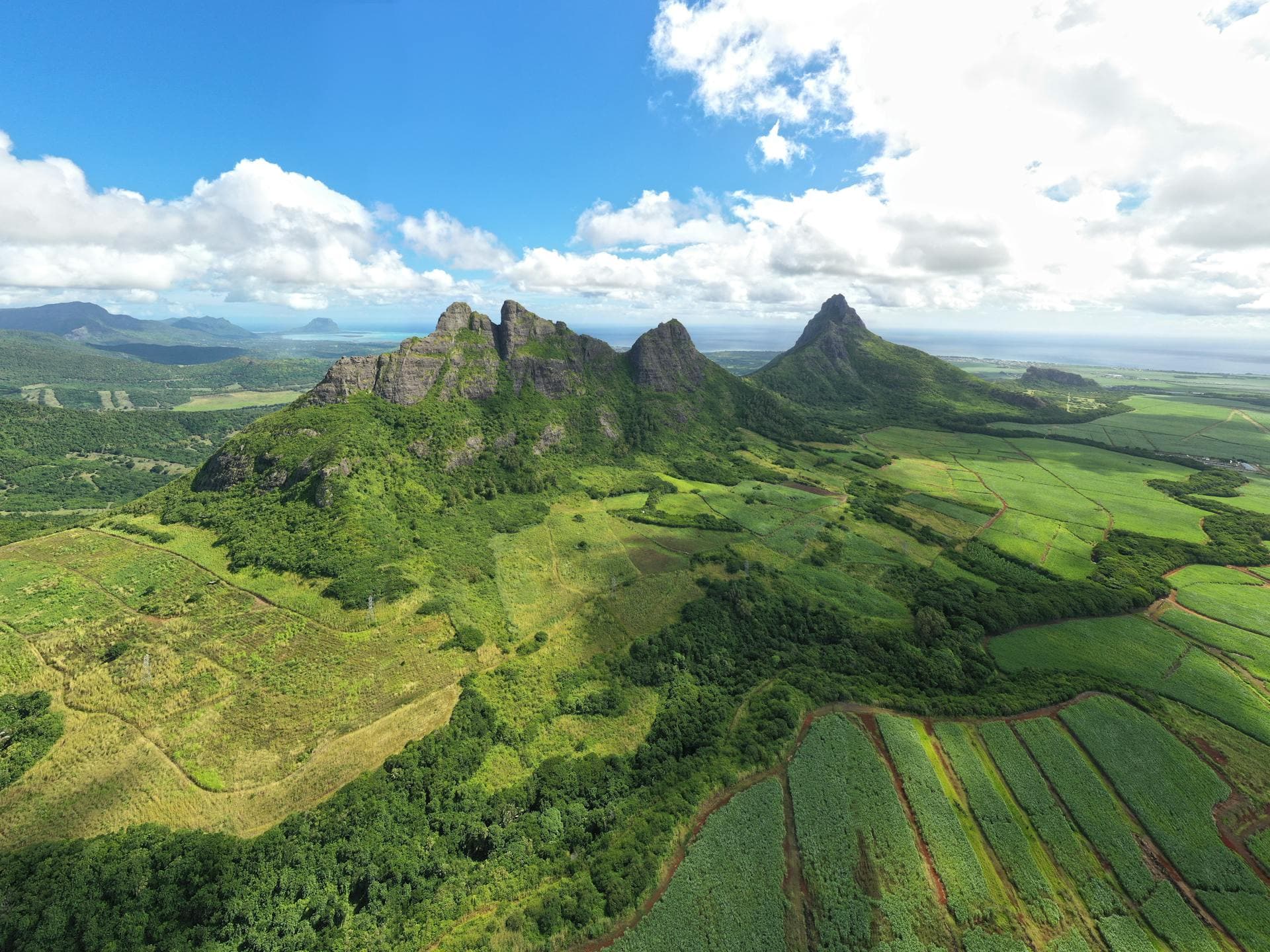 Mauritius mountains